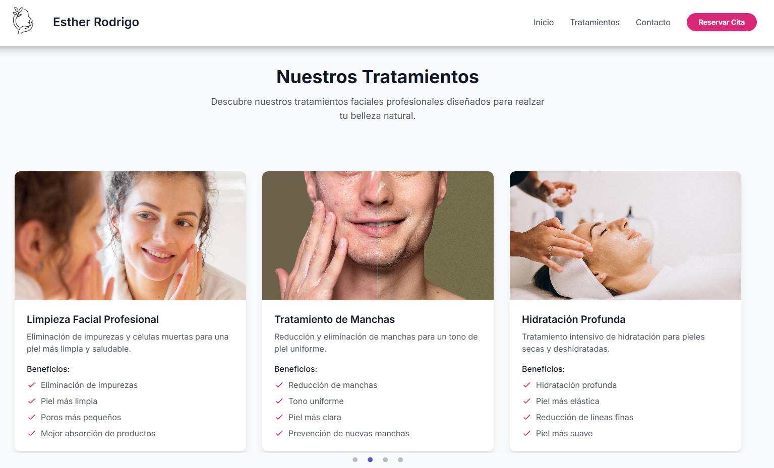 Esther Rodrigo Website